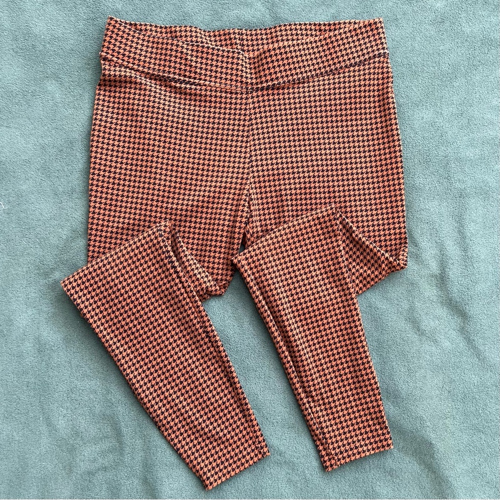Orange and Black “Starfish Leggings”